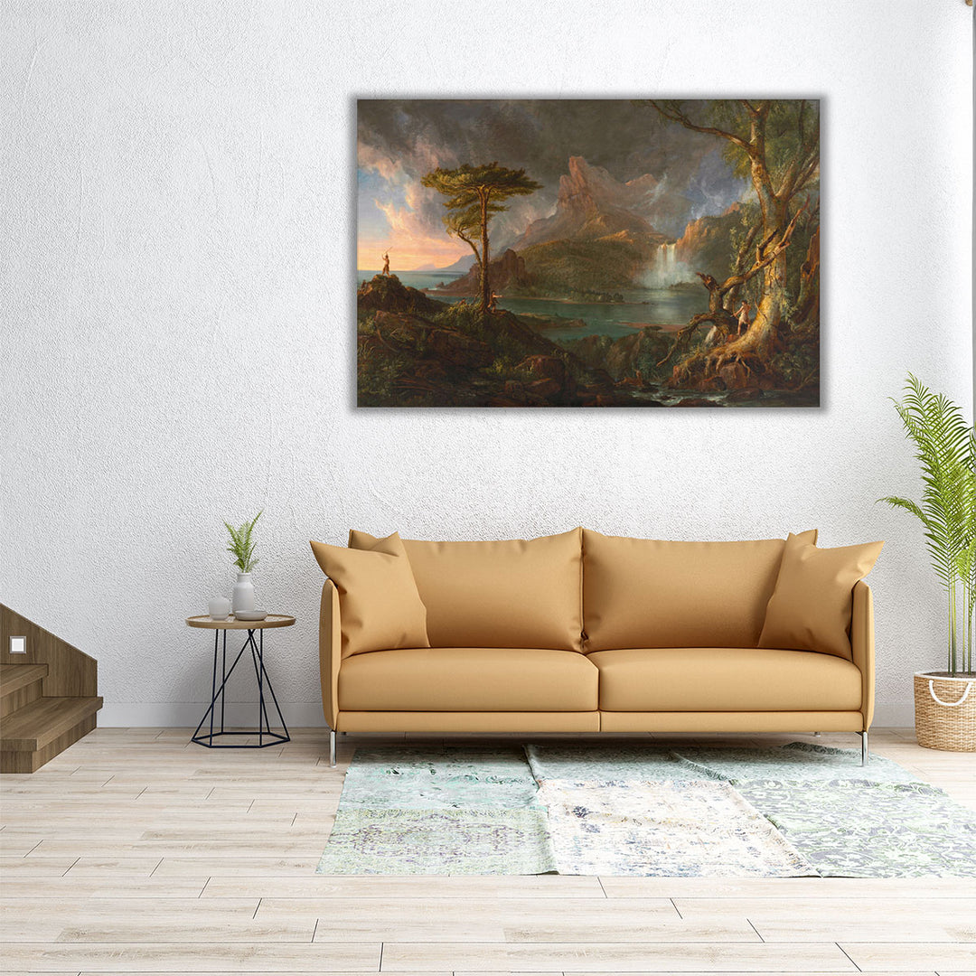 A Wild Scene - Canvas Print Wall Art