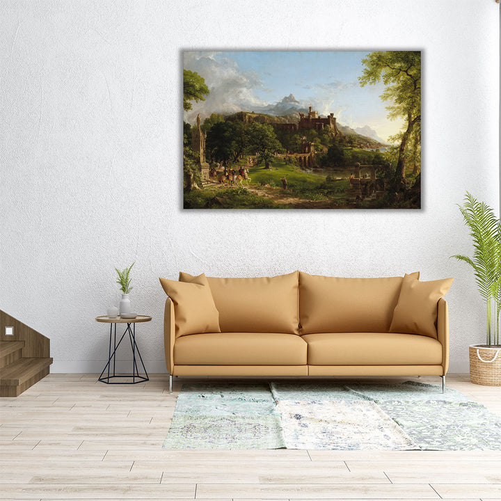 The Departure, 1837 - Canvas Print Wall Art
