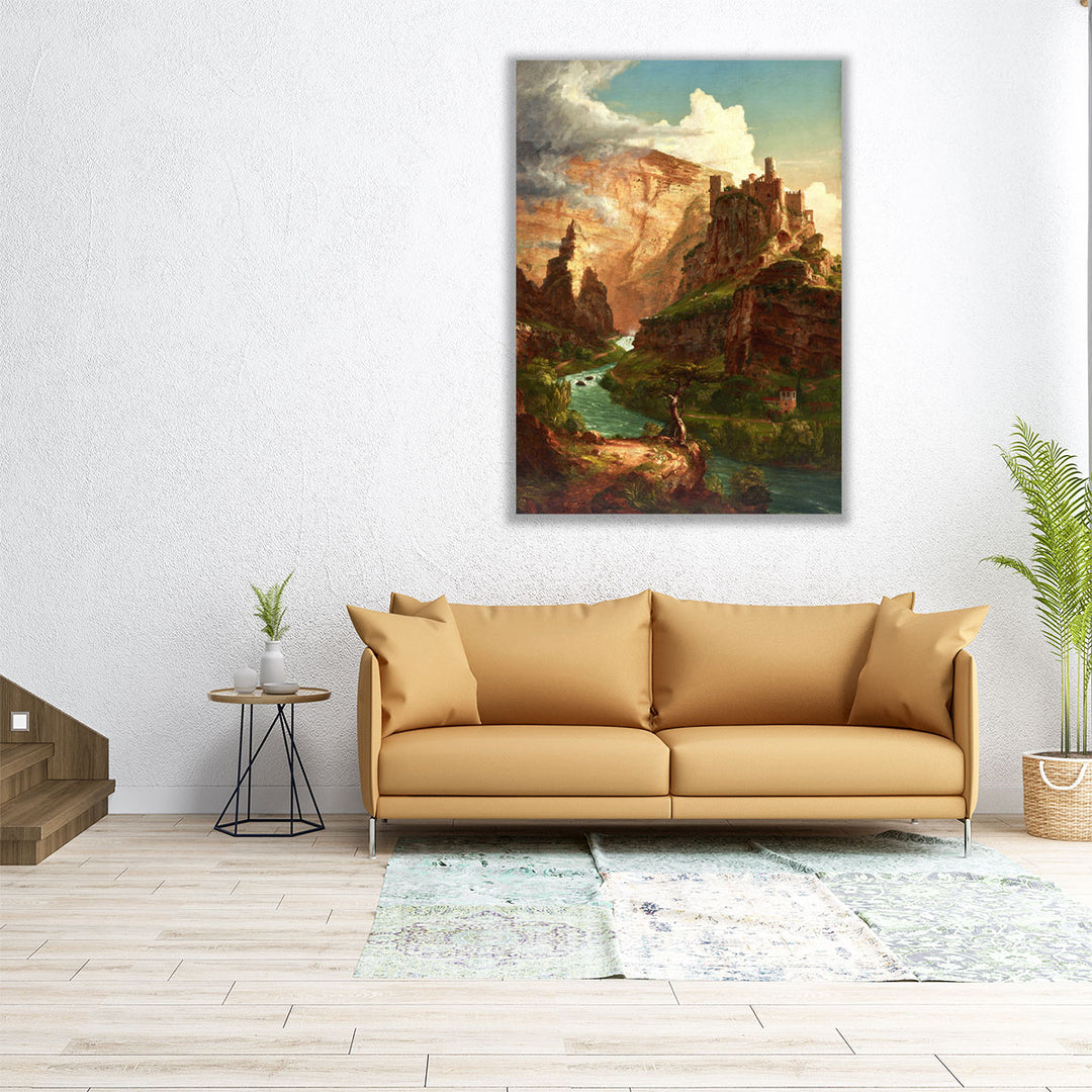 The Fountain of Vaucluse, 1841 - Canvas Print Wall Art