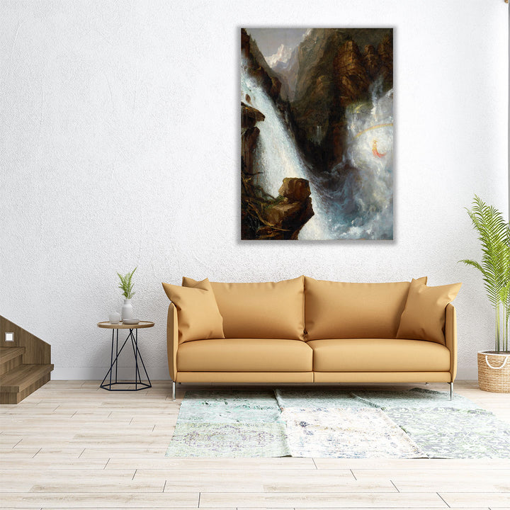 Scene from Byron’s Manfred, 1833 - Canvas Print Wall Art