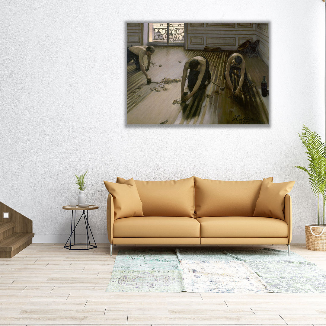 The Floor Planers, 1875 - Canvas Print Wall Art