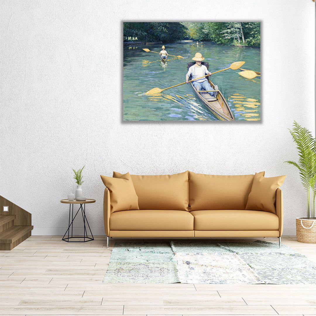 Skiffs, 1877 - Canvas Print Wall Art