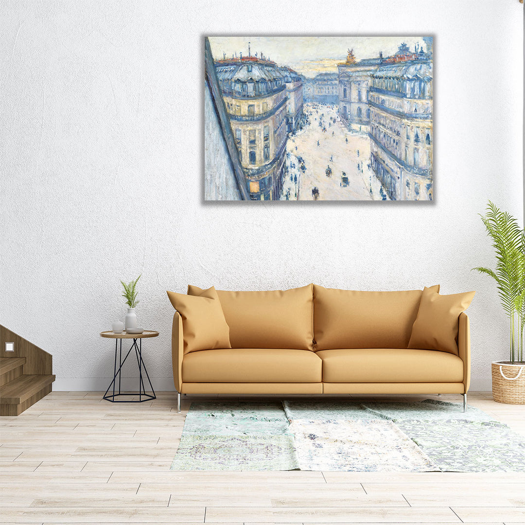 Halevy Street, View from the Seventh Floor - Canvas Print Wall Art