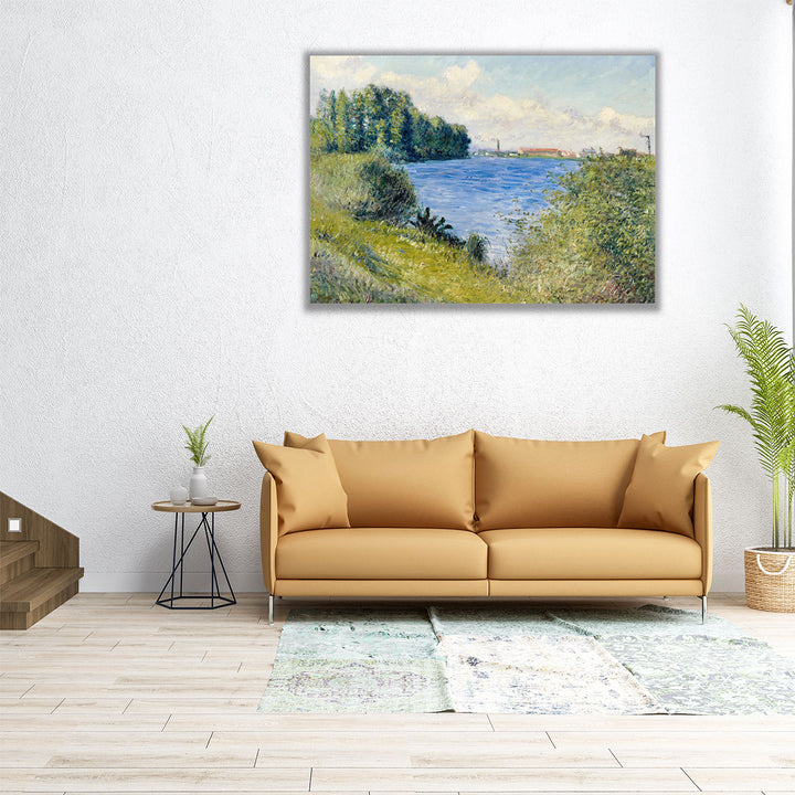 The Seine at Argenteuil, 1892 - Canvas Print Wall Art