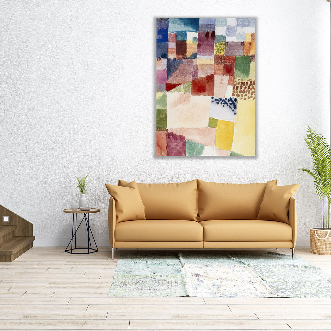 Motif from Hammamet, 1914 - Canvas Print Wall Art
