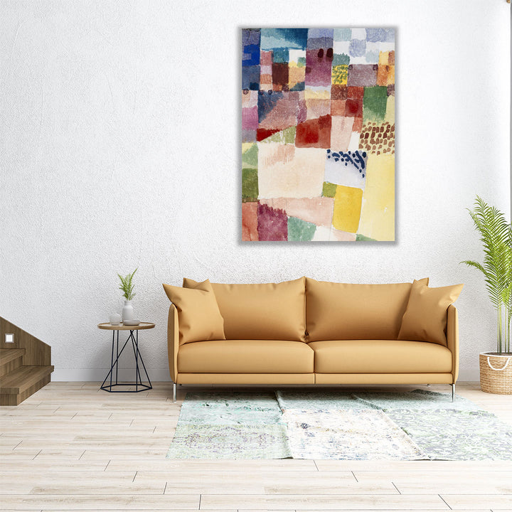 Motif from Hammamet, 1914 - Canvas Print Wall Art