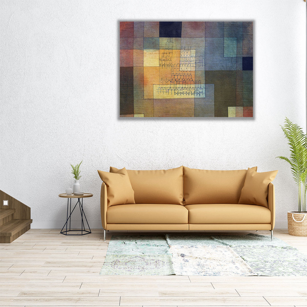 Polyphonic Architecture, 1930 - Canvas Print Wall Art