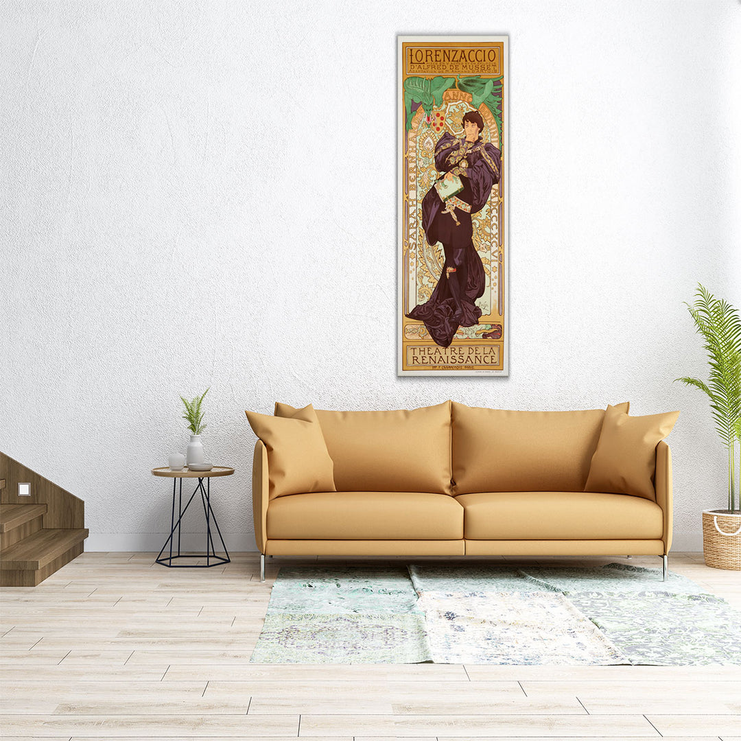 Lorenzaccio, Sarah Bernhardt - Canvas Print Wall Art
