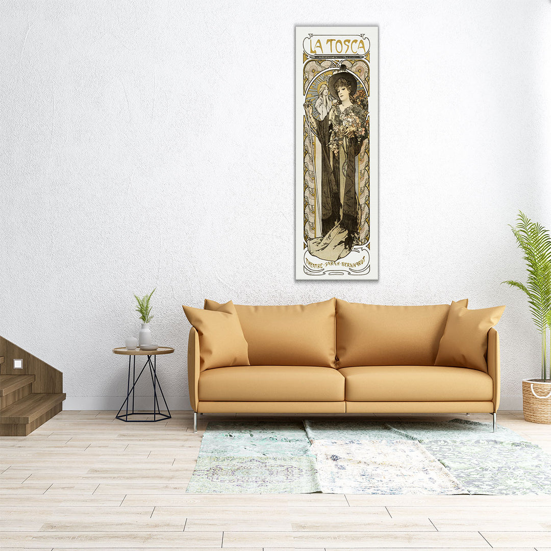 La Tosca, Sarah Bernhardt - Canvas Print Wall Art