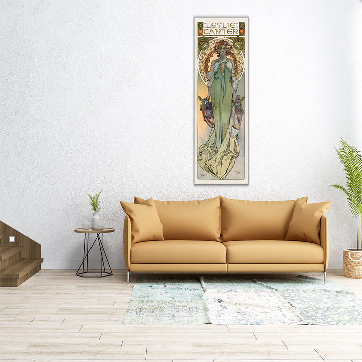 Leslie Carter, 1908 - Canvas Print Wall Art