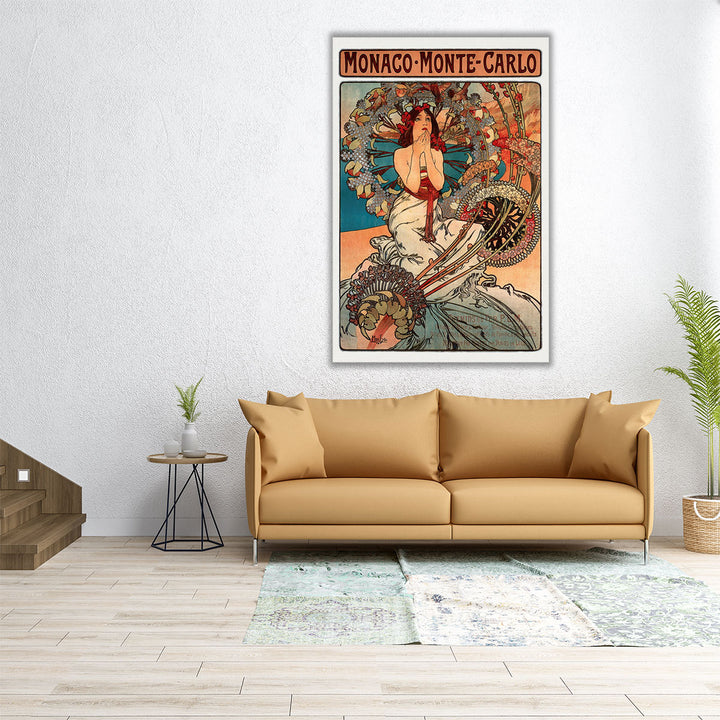 Monaco Monte Carlo - Canvas Print Wall Art
