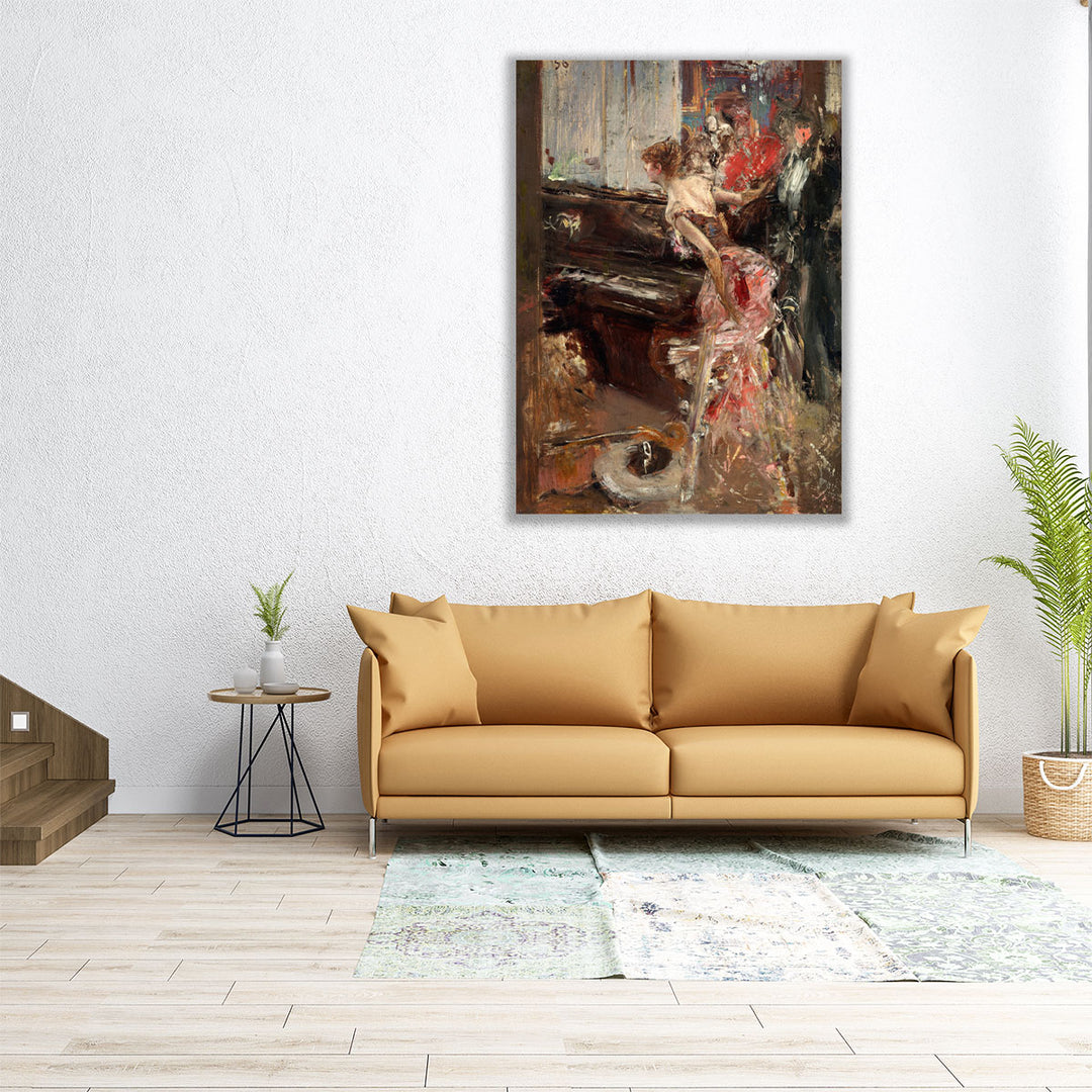 Recital, 1884 - Canvas Print Wall Art