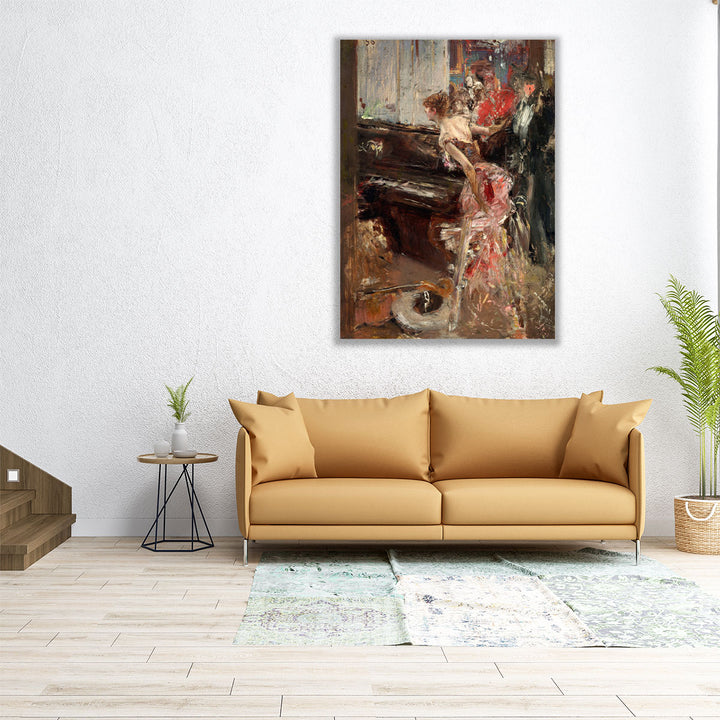 Recital, 1884 - Canvas Print Wall Art