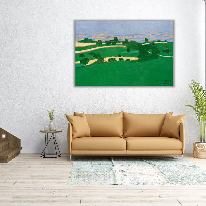 Corn Fields, 1900 - Canvas Print Wall Art