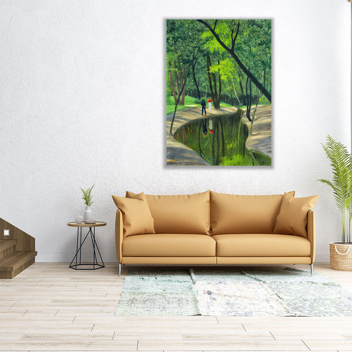 Forêt de Boulogne - Canvas Print Wall Art