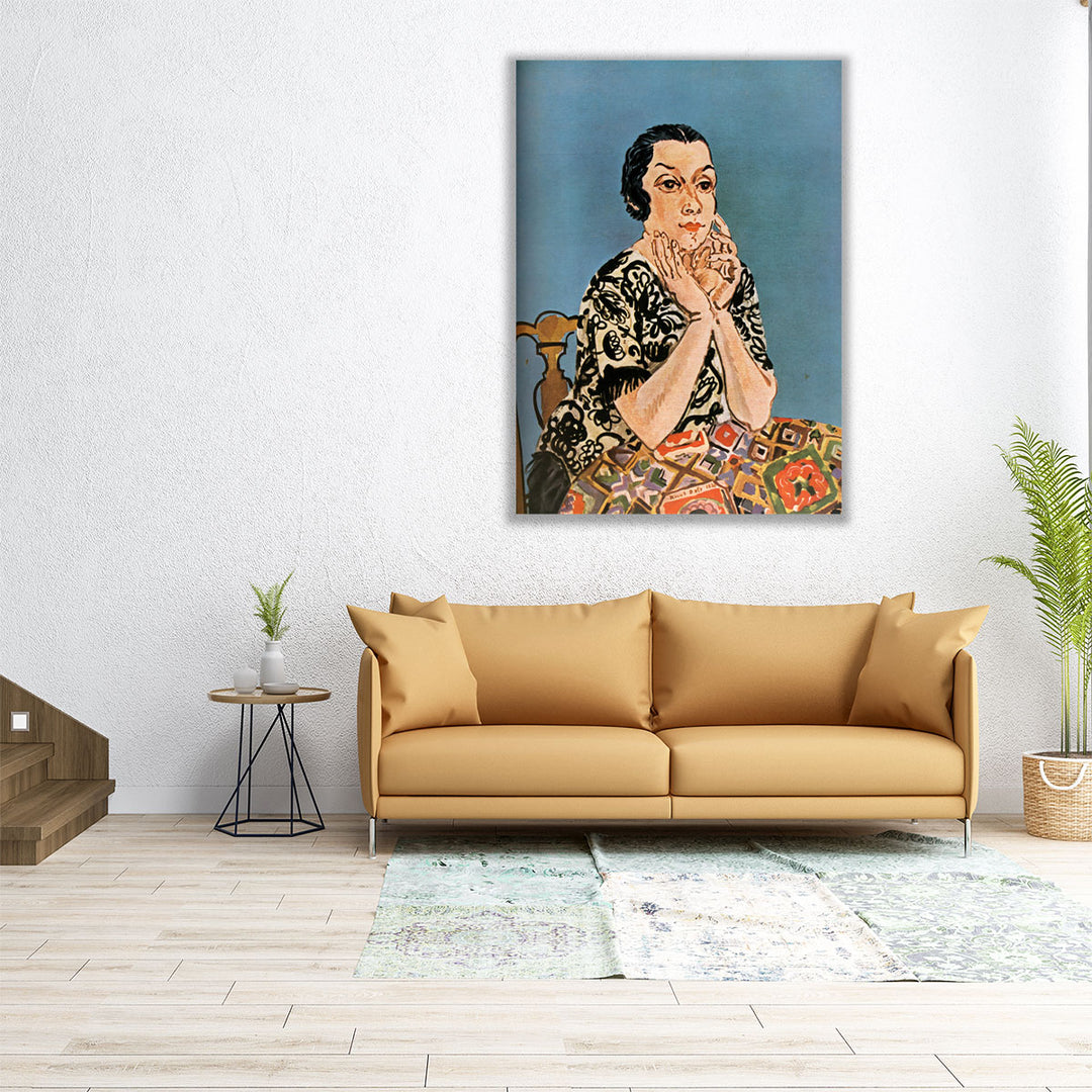 Portrait of Mrs. Dufy, 1930 - Canvas Print Wall Art