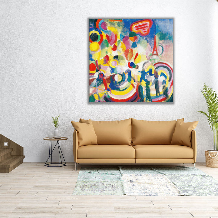 Homage to Blériot - Canvas Print Wall Art