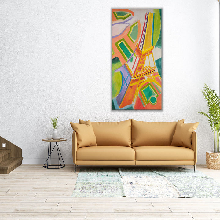 Eiffel Tower, 1924 - Canvas Print Wall Art