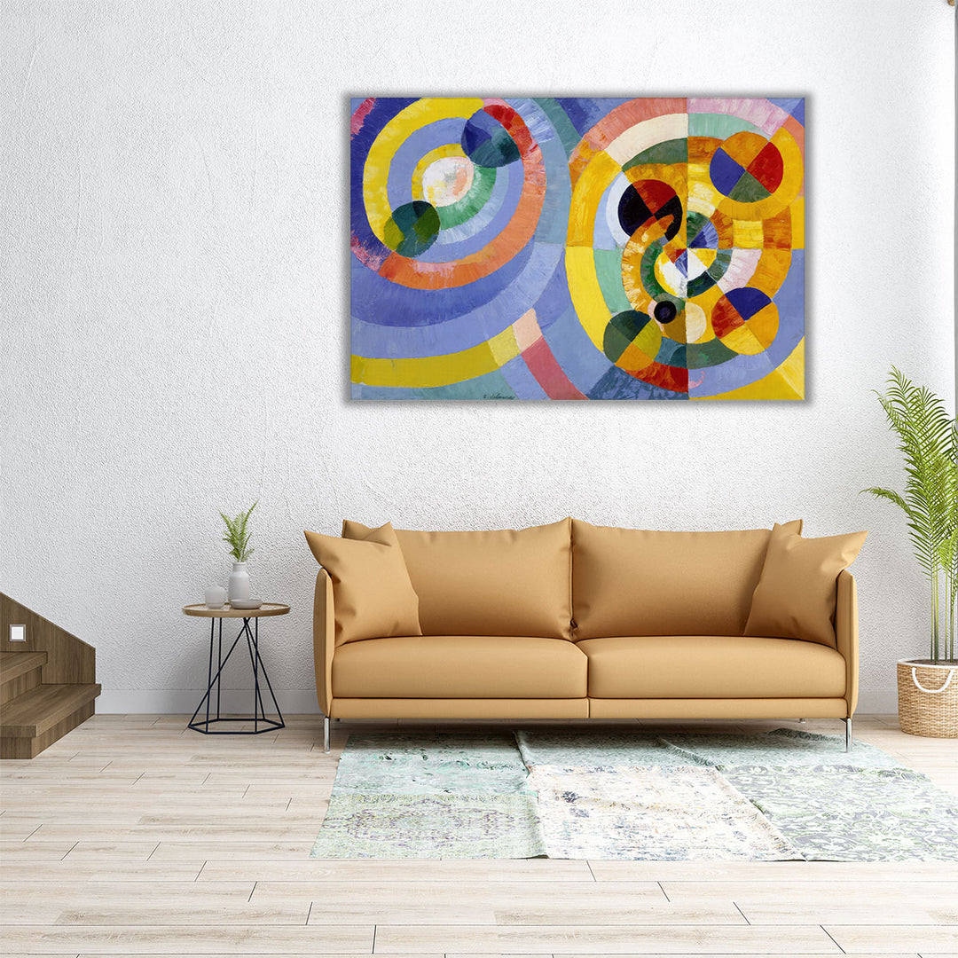 Circular Forms - Canvas Print Wall Art