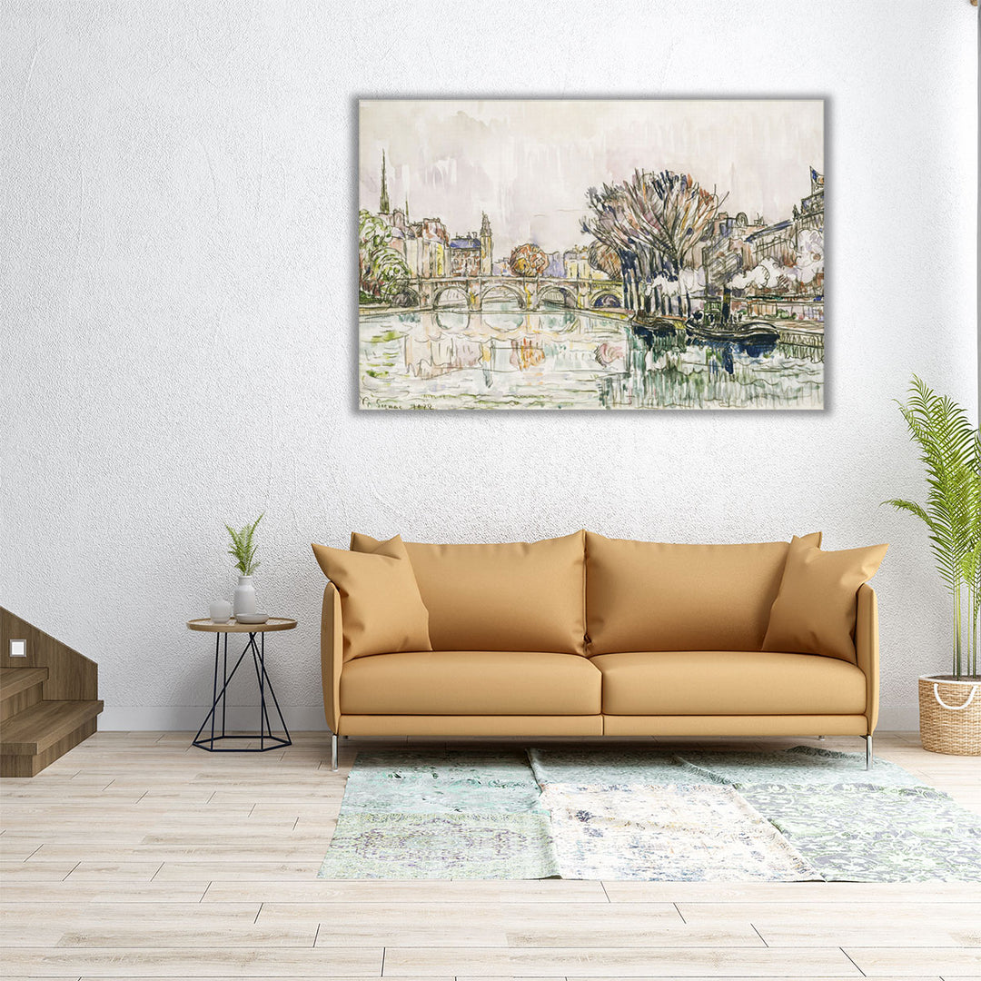 The Pont Neuf, Paris - Canvas Print Wall Art