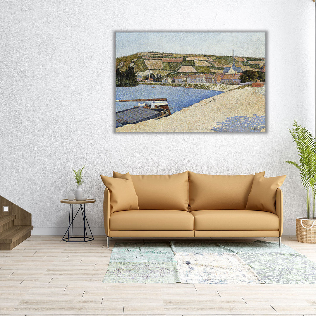 Les Andelys, Côte d’Aval - Canvas Print Wall Art