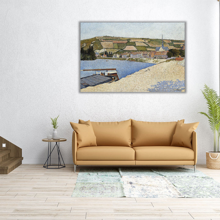 Les Andelys, Côte d’Aval - Canvas Print Wall Art