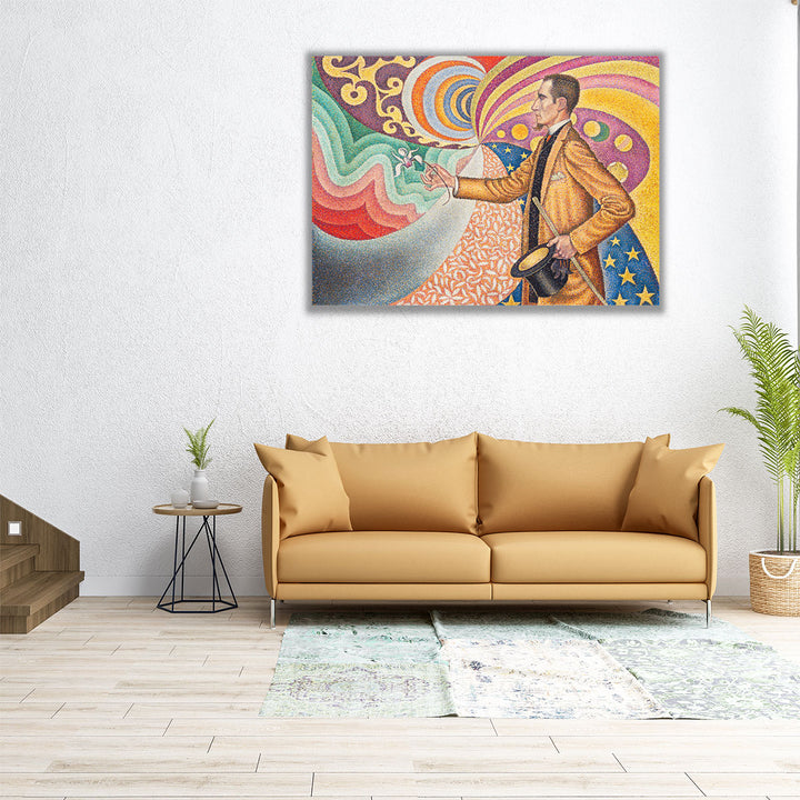Portrait of Felix Feneon - Canvas Print Wall Art