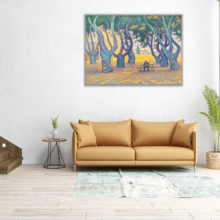 Place des Lices - Canvas Print Wall Art