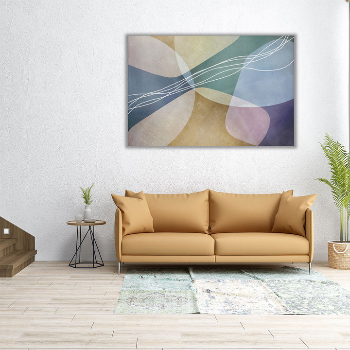 Colorful Organic Shapes 2 - Canvas Print Wall Art