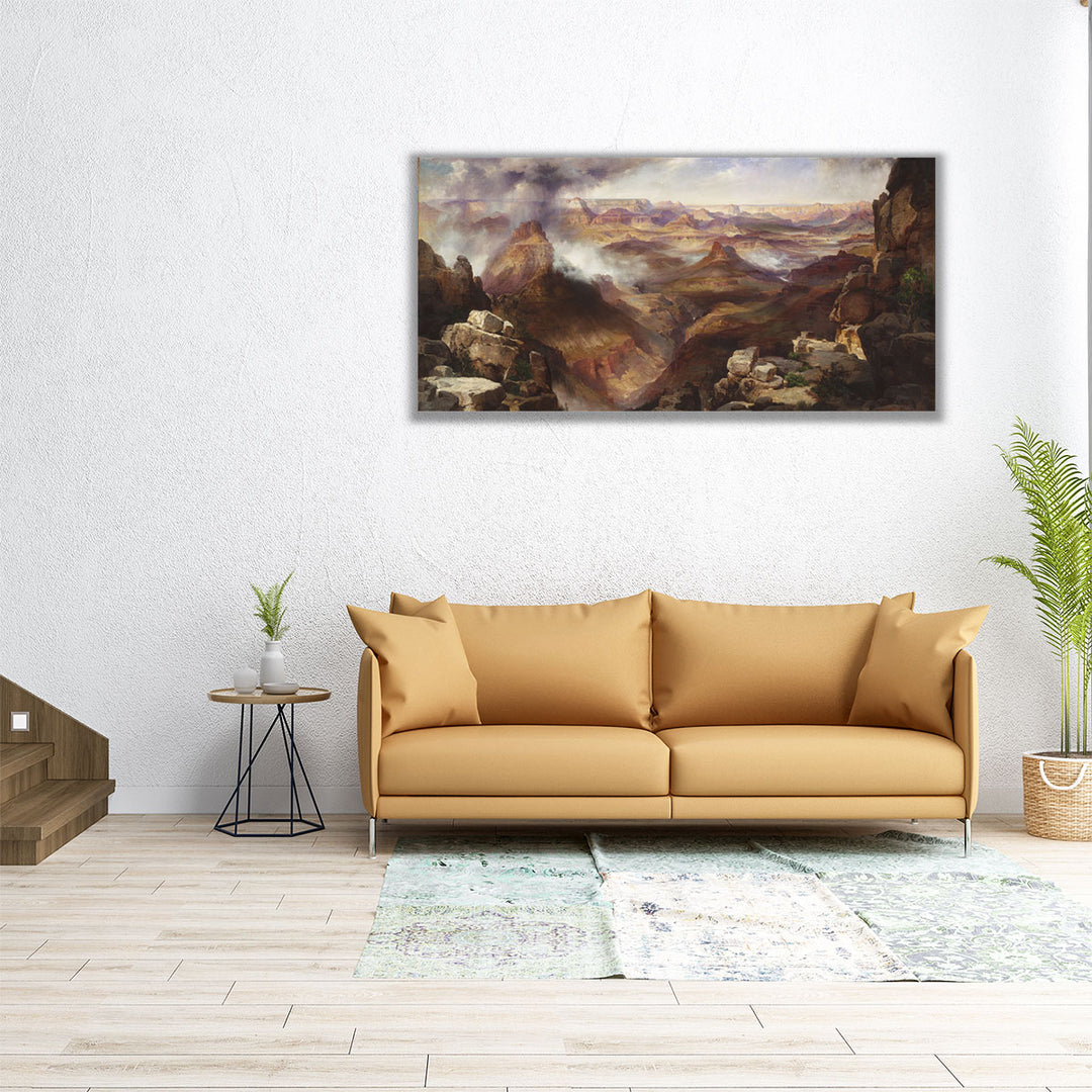 Grand Canyon of the Colorado River - Canvas Print Wall Art