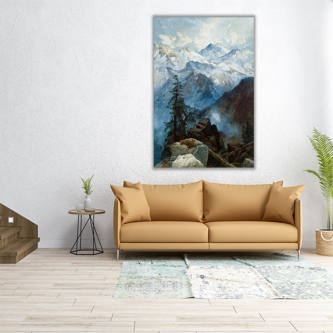 Summit of the Sierras - Canvas Print Wall Art