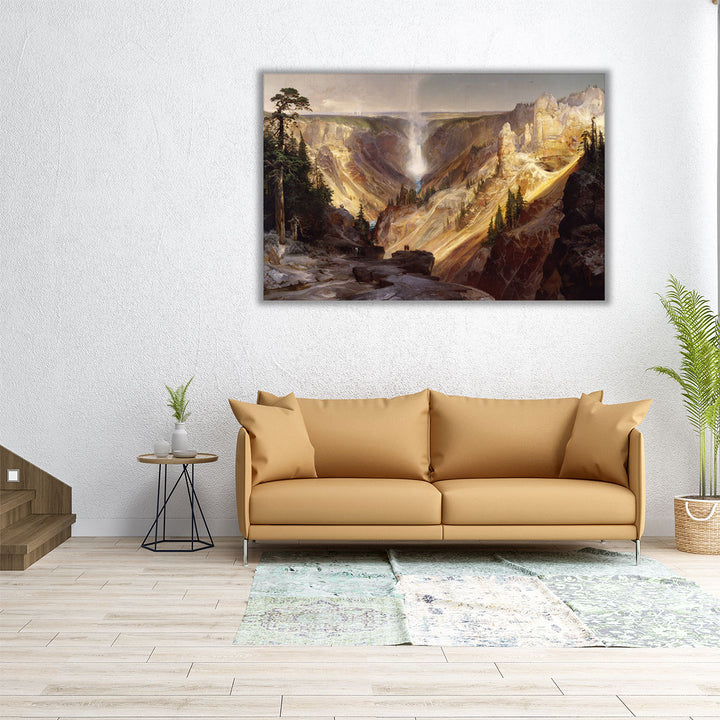 Grand Canyon of the Yellowstone - Canvas Print Wall Art