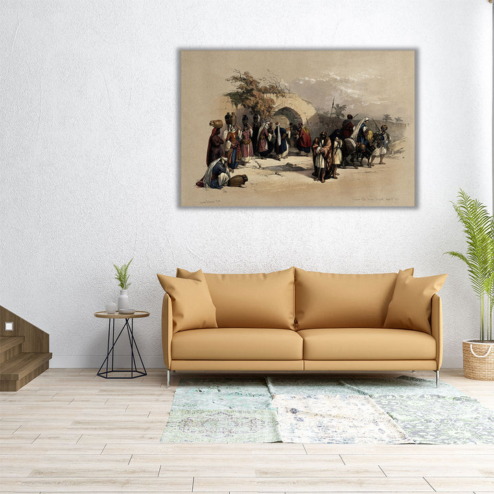 The Fountain of Mary - Canvas Print Wall Art