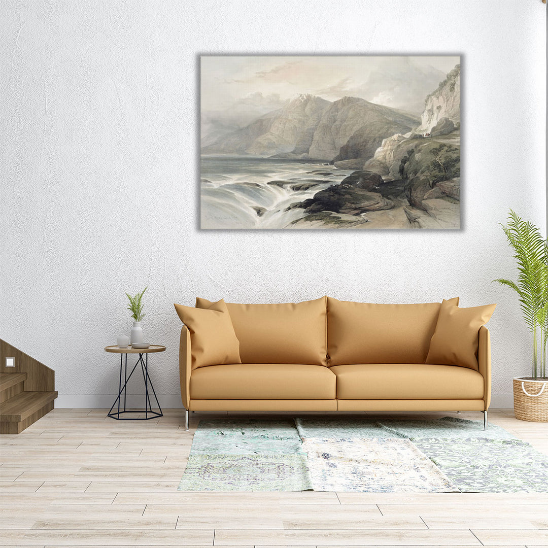 Ras-el Abiad, Coast of Syria - Canvas Print Wall Art