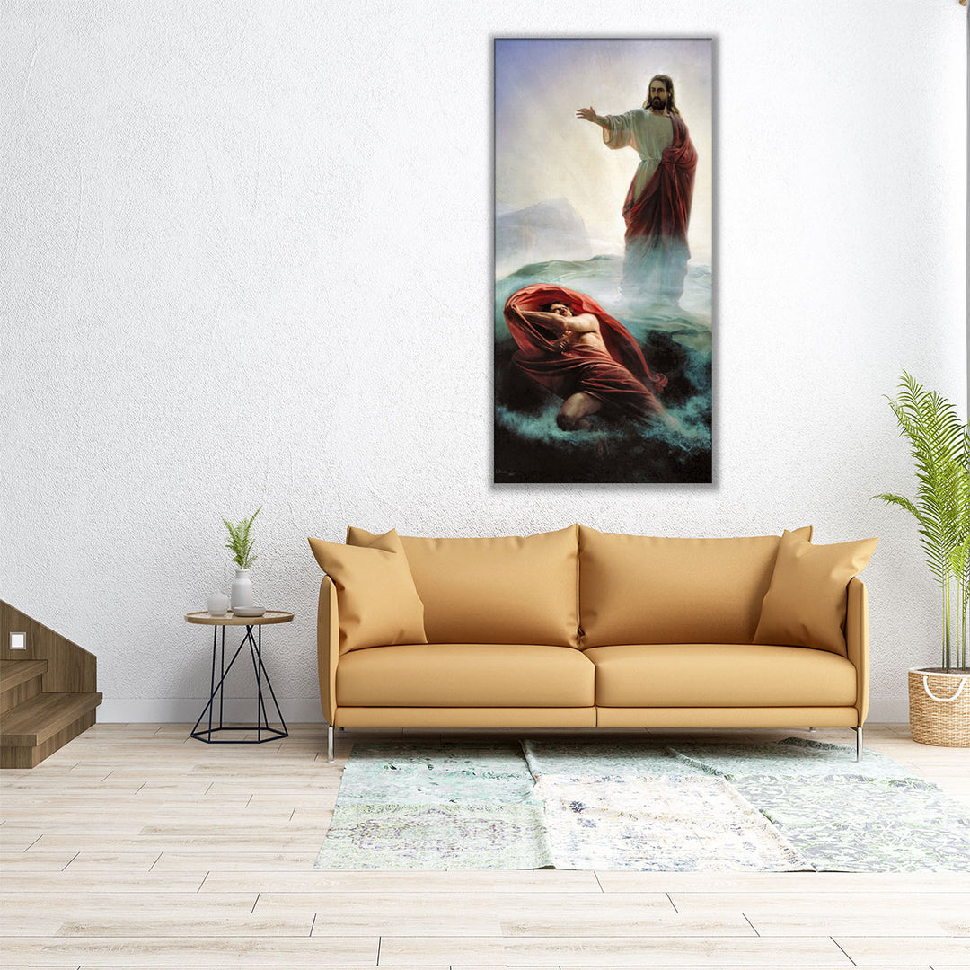 Denying Satan - Canvas Print Wall Art