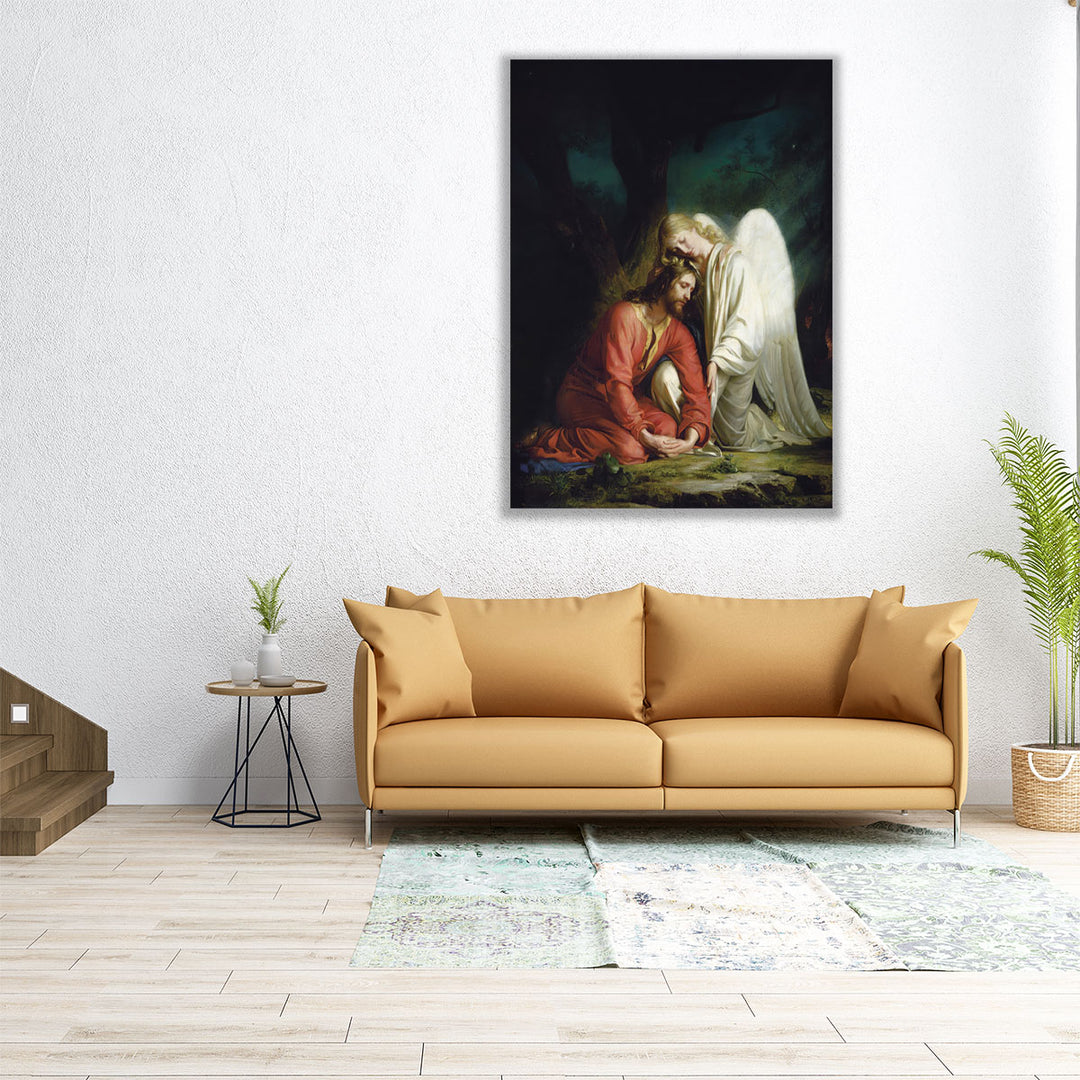 Christ at Gethsemane - Canvas Print Wall Art