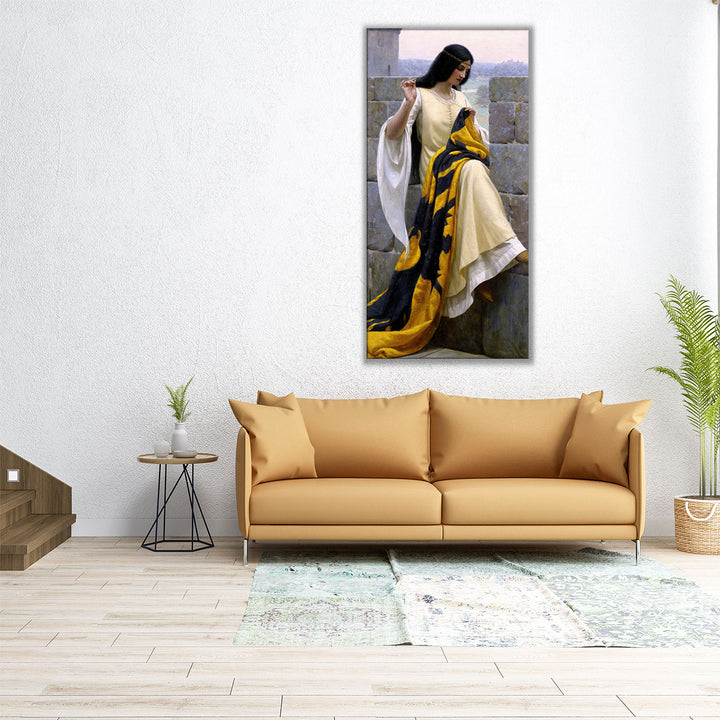 Stitching the Standard - Canvas Print Wall Art