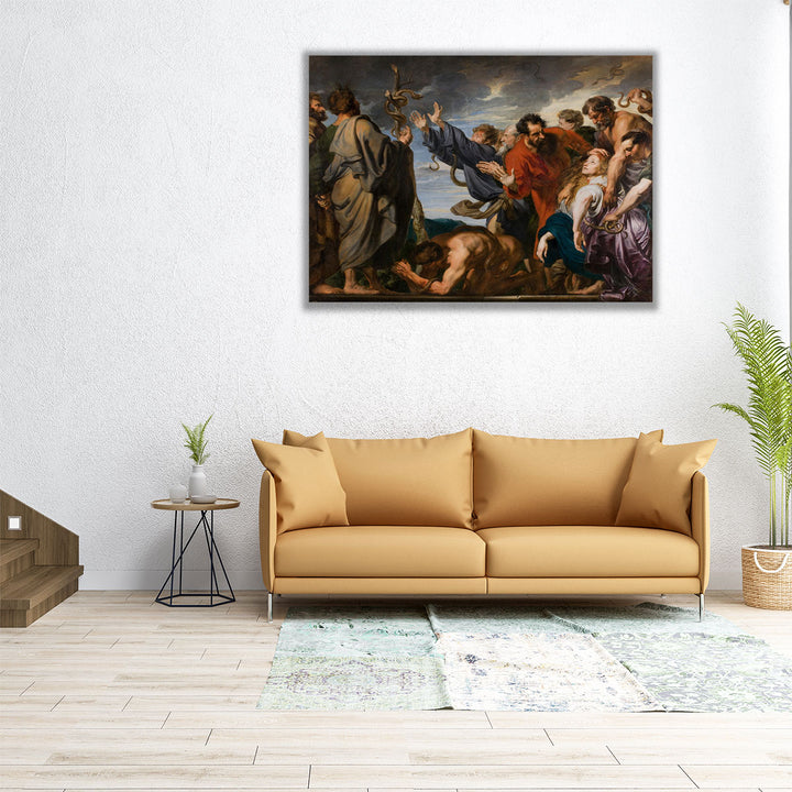 The Brazen Serpent - Canvas Print Wall Art