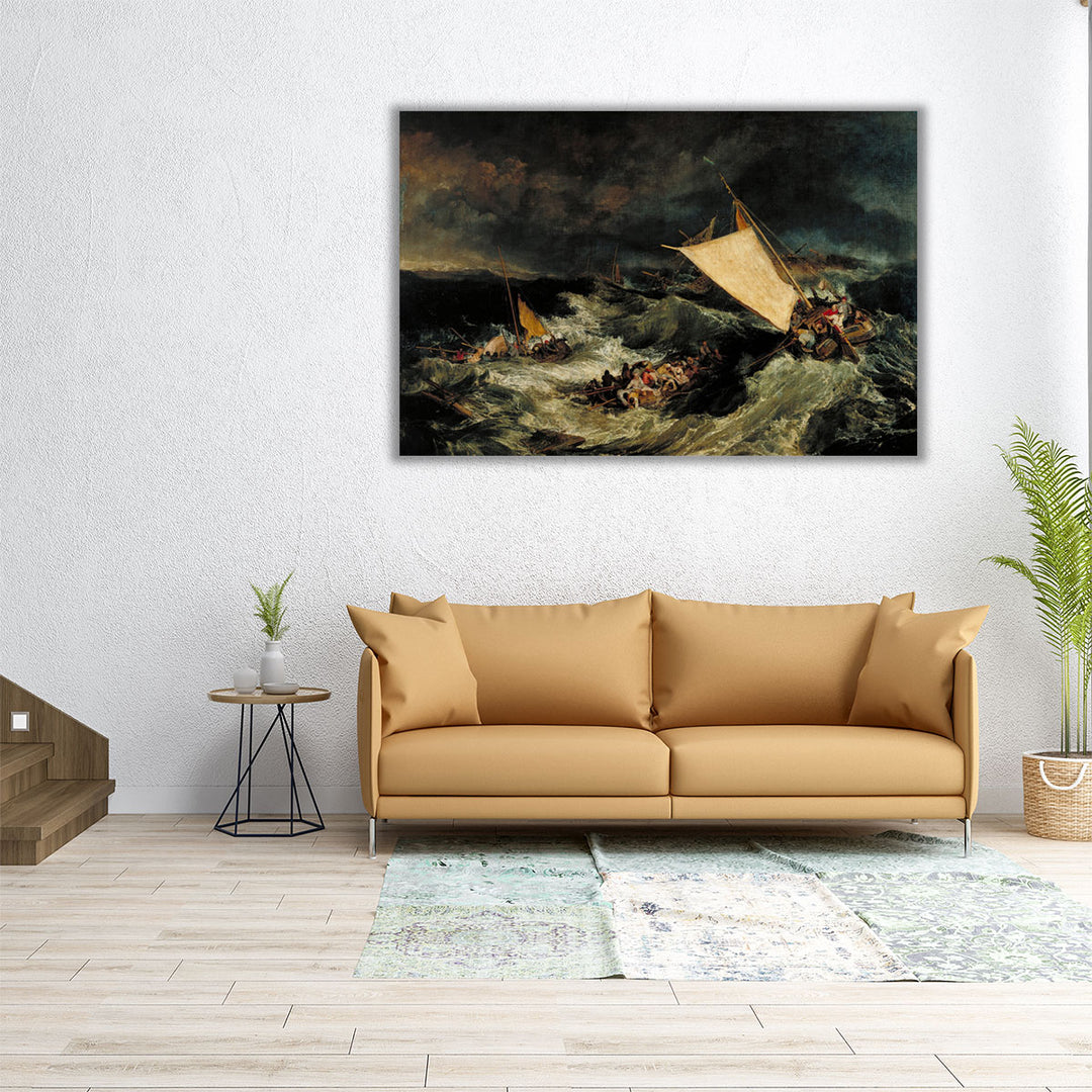 The Shipwreck - Canvas Print Wall Art