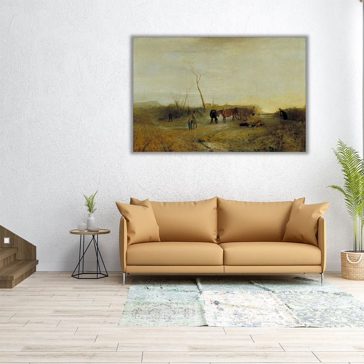 Frosty Morning - Canvas Print Wall Art