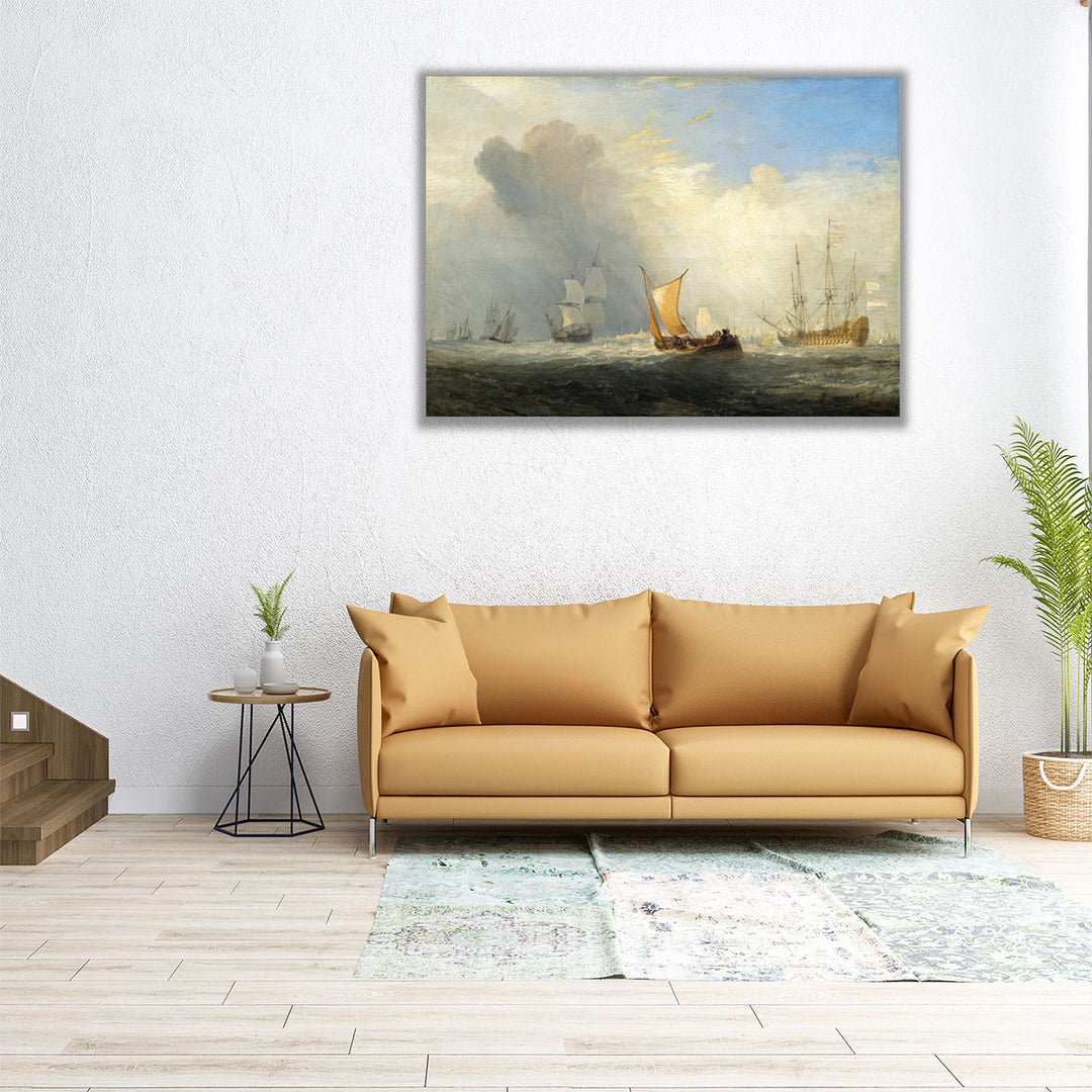 Rotterdam Ferry Boat, 1833 - Canvas Print Wall Art