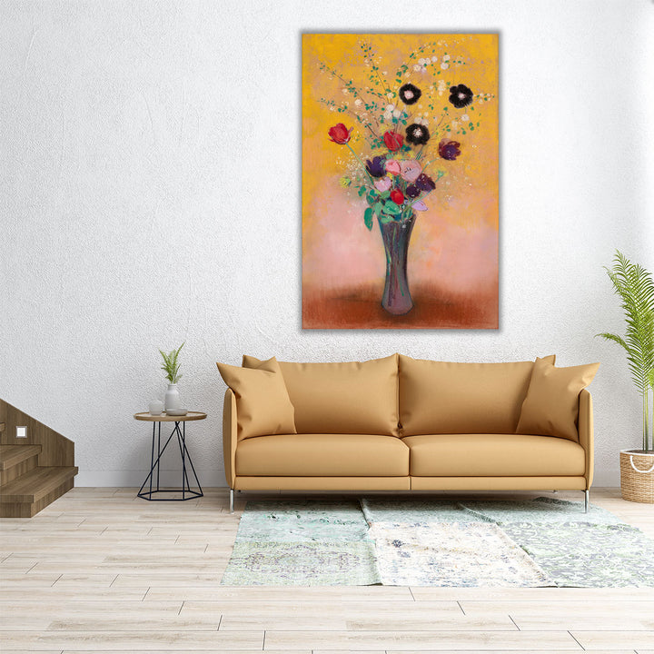 Vase of Flowers, 1916 - Canvas Print Wall Art
