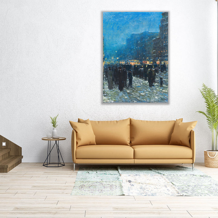 Broadway and 42nd Street - Canvas Print Wall Art
