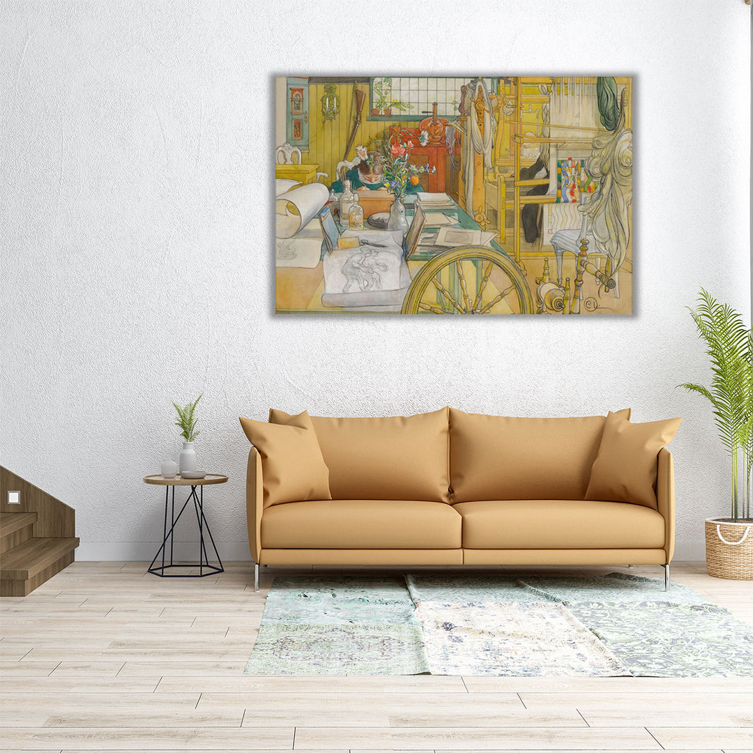 The Workshop - Canvas Print Wall Art