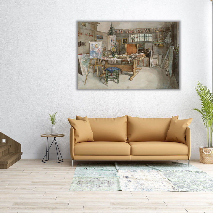 The Studio - Canvas Print Wall Art