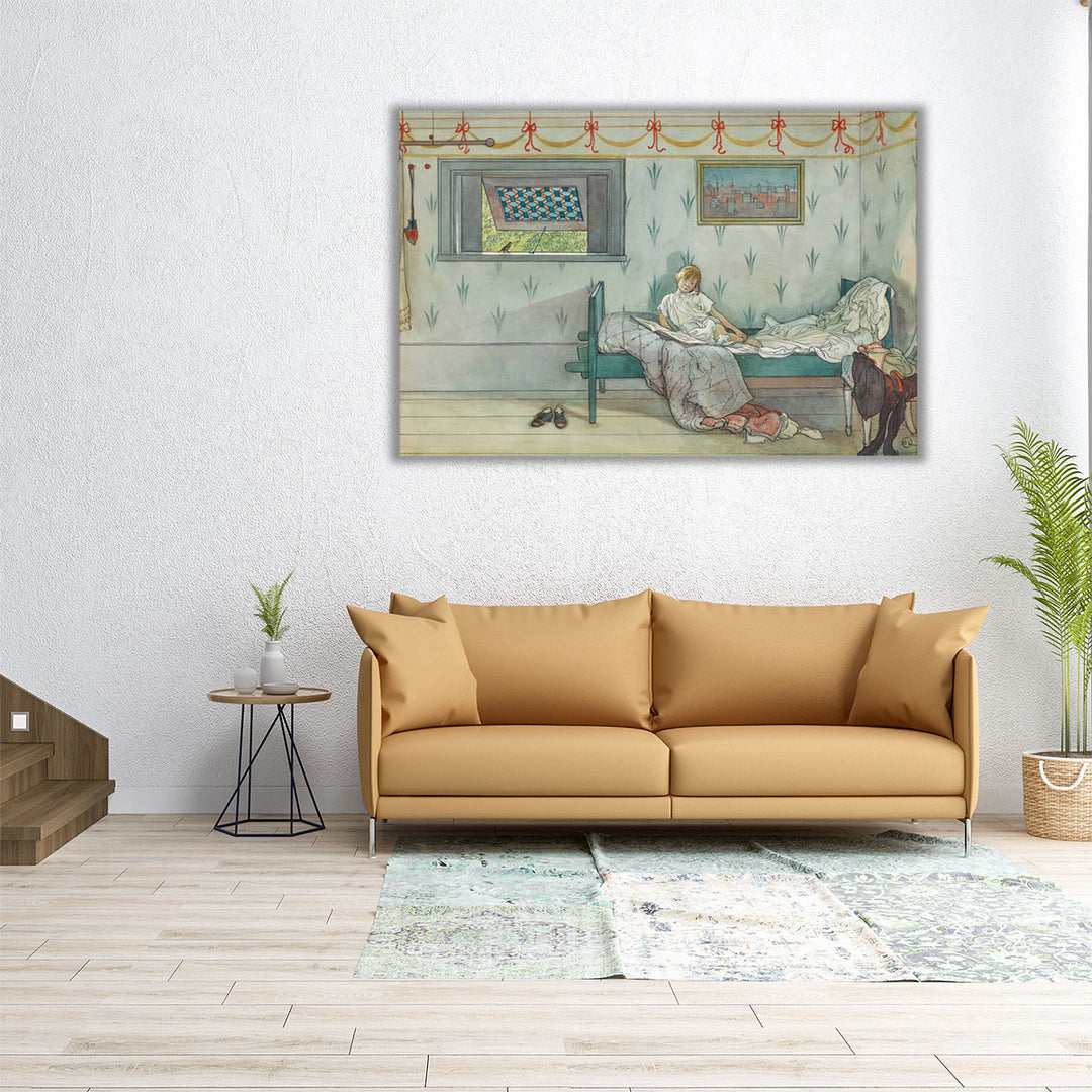 Cock-a-Doodle-do, it’s Seven o’Clock - Canvas Print Wall Art