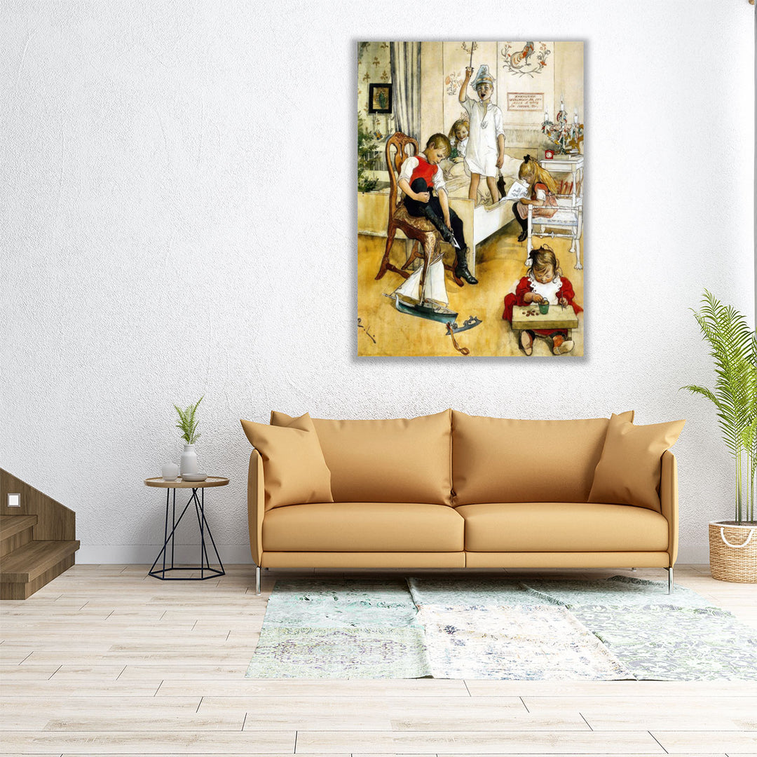 Christmas Morning, 1894 - Canvas Print Wall Art