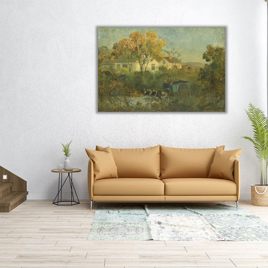 The Drinking Pool - Canvas Print Wall Art