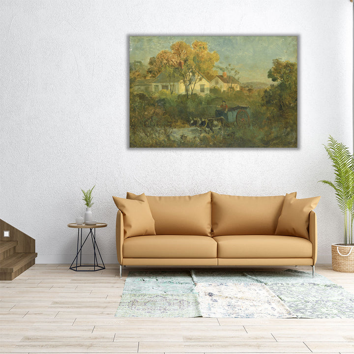 The Drinking Pool - Canvas Print Wall Art