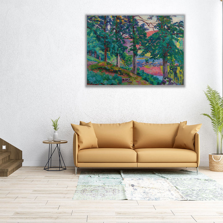 Paysage De La Creuse - Canvas Print Wall Art